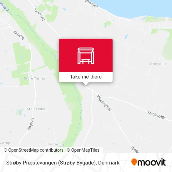 Strøby Præstevangen (Strøby Bygade) map