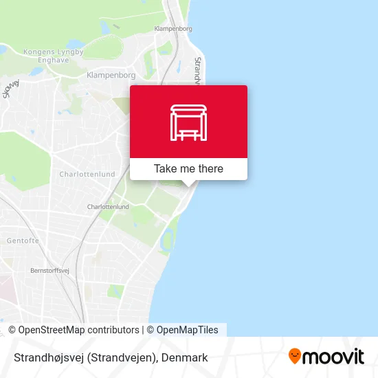 Strandhøjsvej (Strandvejen) map
