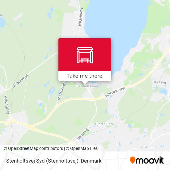 Stenholtsvej Syd map