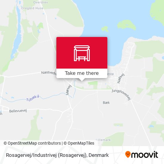 Rosagervej / Industrivej map