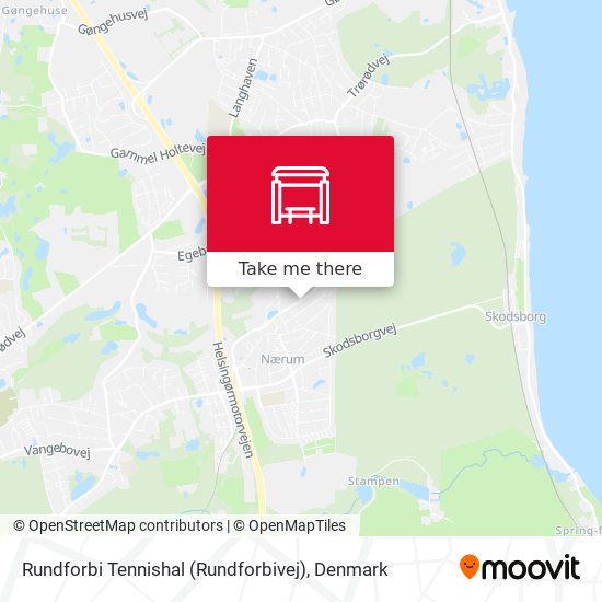 Rundforbi Tennishal (Rundforbivej) map