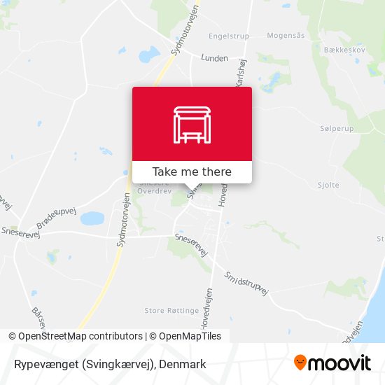 Rypevænget (Svingkærvej) map