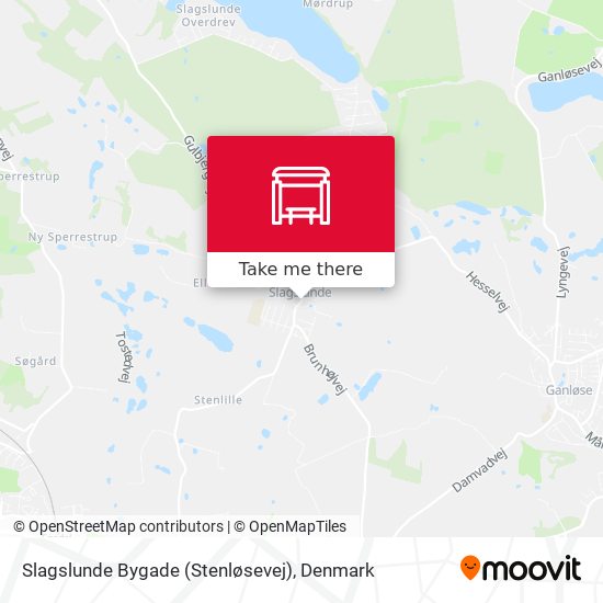 Slagslunde Bygade (Stenløsevej) map