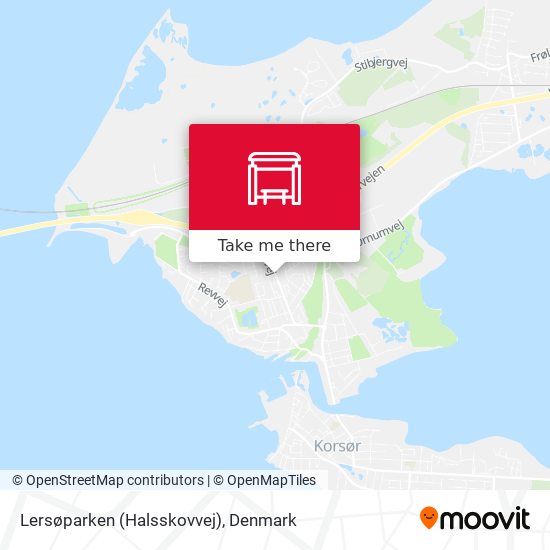 Lersøparken (Halsskovvej) map