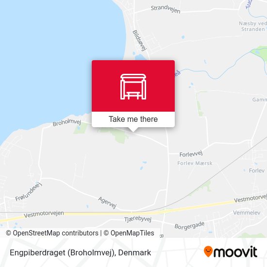 Engpiberdraget (Broholmvej) map