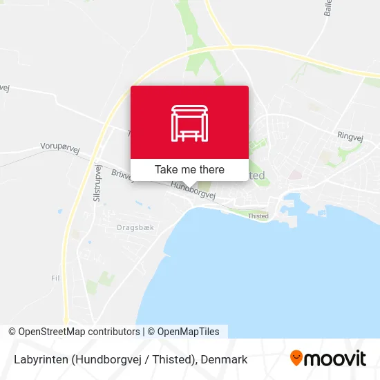 Labyrinten (Hundborgvej / Thisted) map