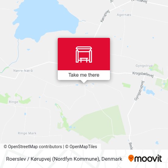Roerslev / Kørupvej (Nordfyn Kommune) map