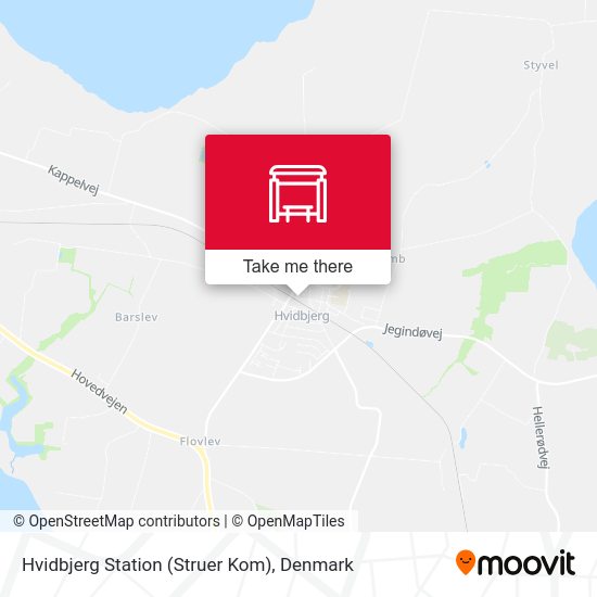 Hvidbjerg Station (Struer Kom) map