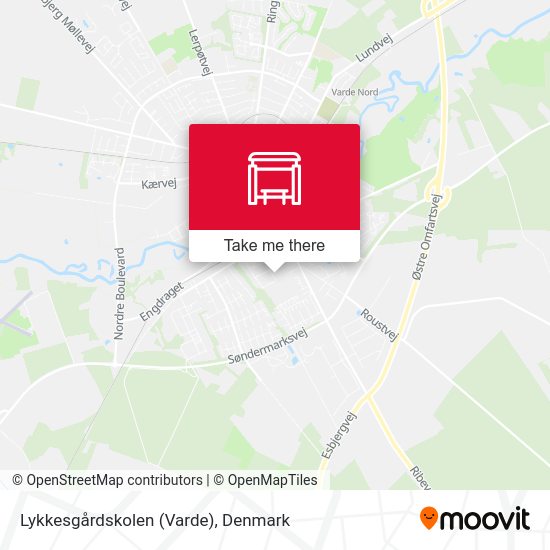 Lykkesgårdskolen (Varde) map