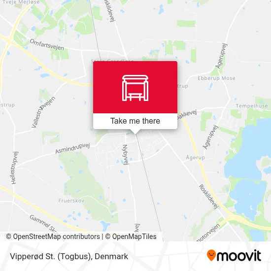 Vipperød St. (Togbus) map