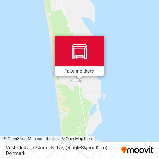 Vesterledvej / Sønder Klitvej (Ringk-Skjern Kom) map