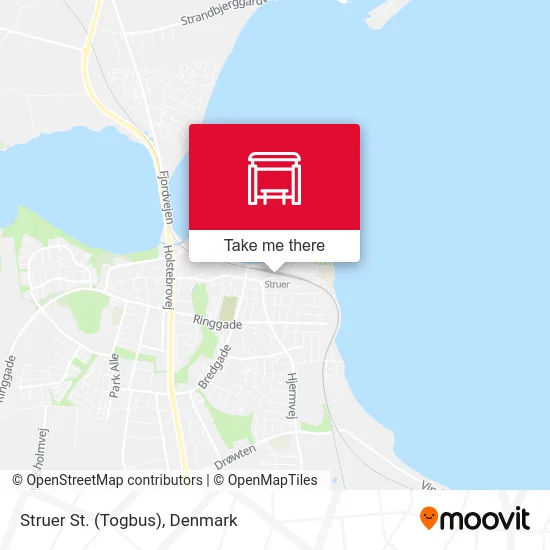 Struer St. (Togbus) map