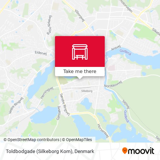 Toldbodgade (Silkeborg Kom) map