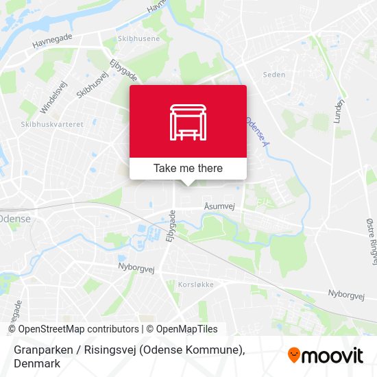Granparken / Risingsvej (Odense Kommune) map