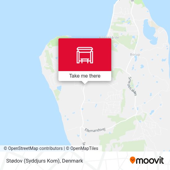 Stødov (Syddjurs Kom) map