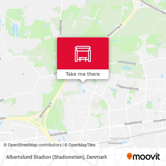 Albertslund Stadion (Stadionstien) map