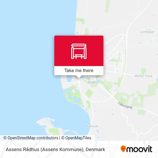 Assens Rådhus (Assens Kommune) map