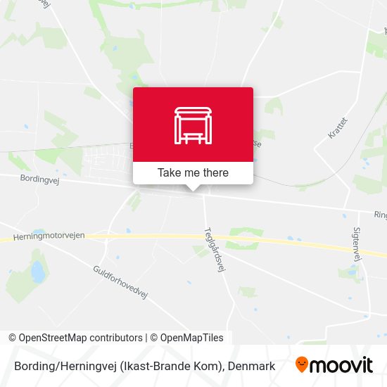 Bording / Herningvej (Ikast-Brande Kom) map