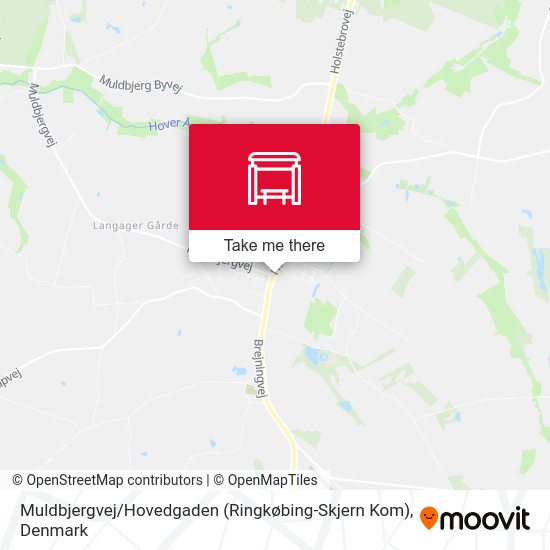 Muldbjergvej / Hovedgaden (Ringkøbing-Skjern Kom) map