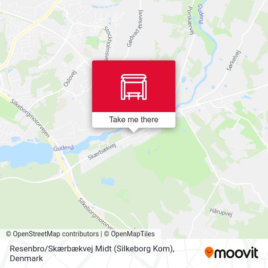 Resenbro / Skærbækvej Midt (Silkeborg Kom) map