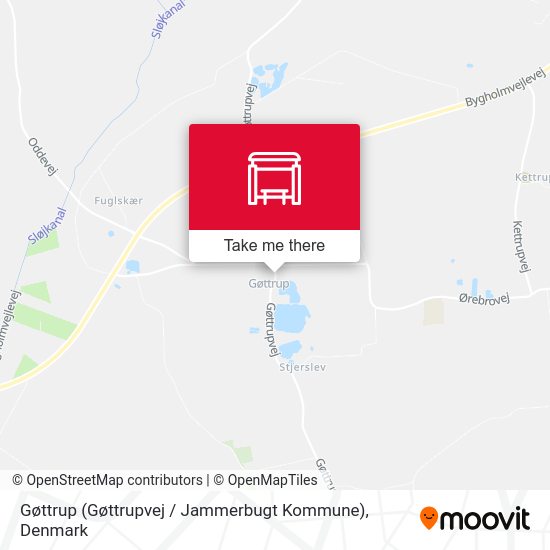 Gøttrup (Gøttrupvej / Jammerbugt Kommune) map