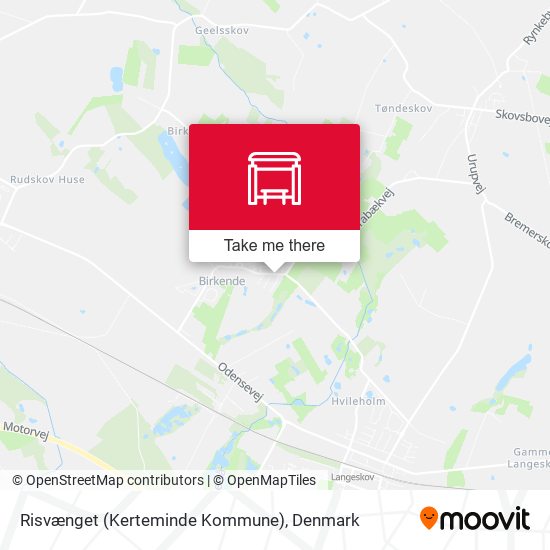 Risvænget (Kerteminde Kommune) map