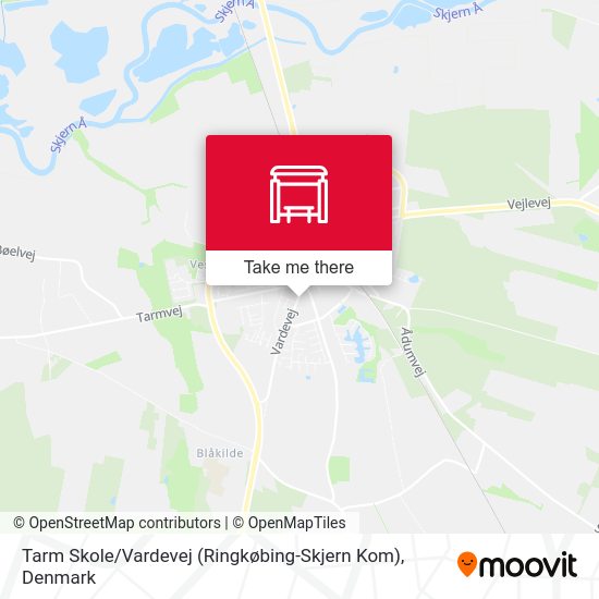 Tarm Skole / Vardevej (Ringkøbing-Skjern Kom) map