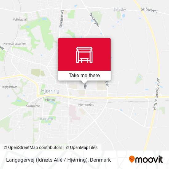 Langagervej (Idræts Allé / Hjørring) map