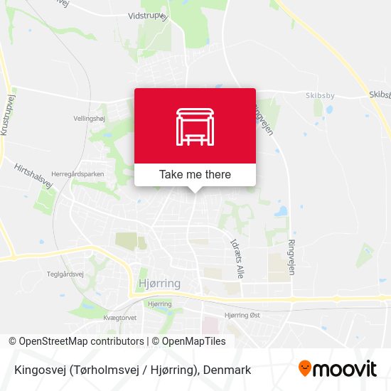 Kingosvej (Tørholmsvej / Hjørring) map