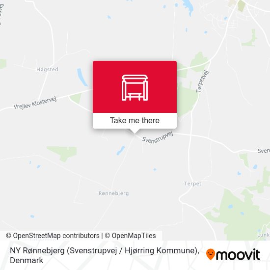 NY Rønnebjerg (Svenstrupvej / Hjørring Kommune) map