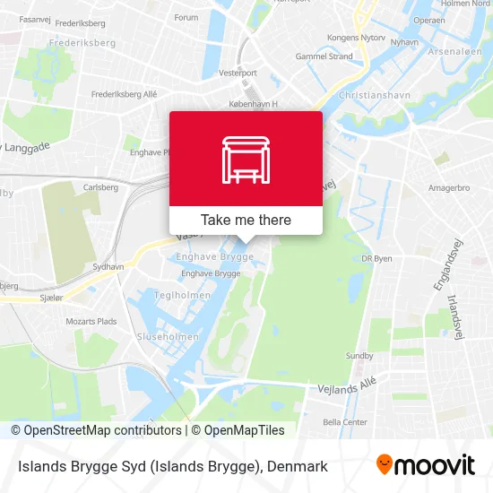 Islands Brygge Syd map