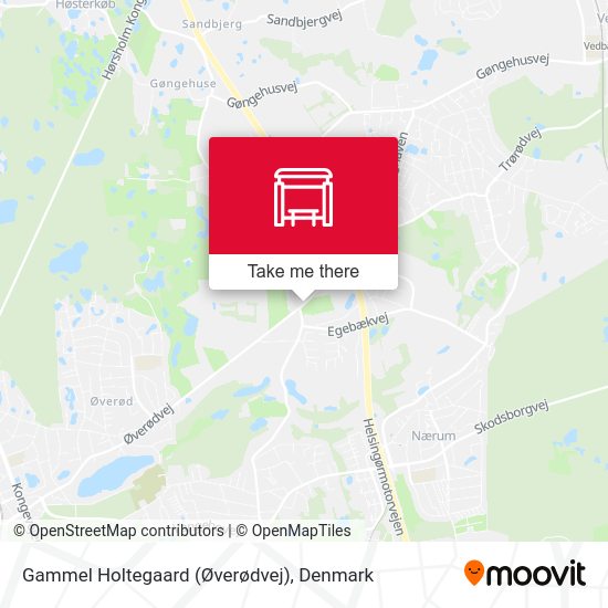 Gammel Holtegaard (Øverødvej) map