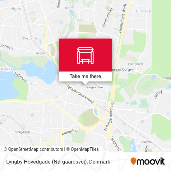 Lyngby Hovedgade (Nørgaardsvej) map