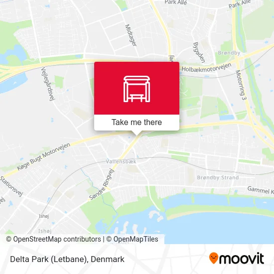 Delta Park (Letbane) map