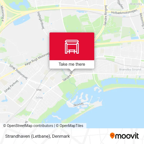 Strandhaven (Letbane) map