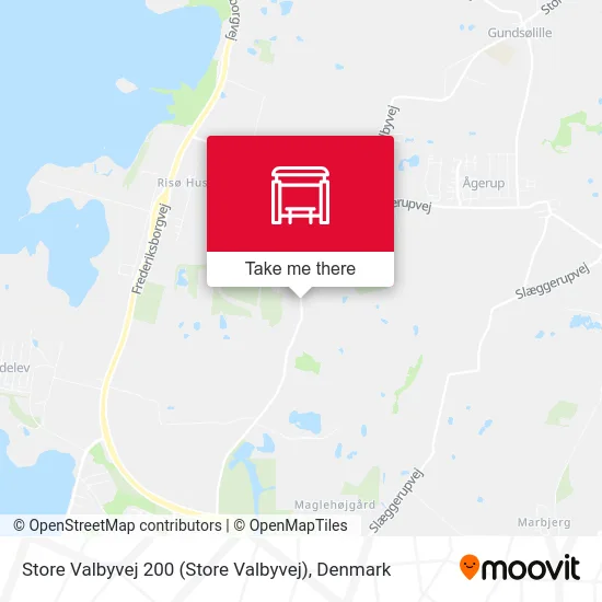 Store Valbyvej 200 map