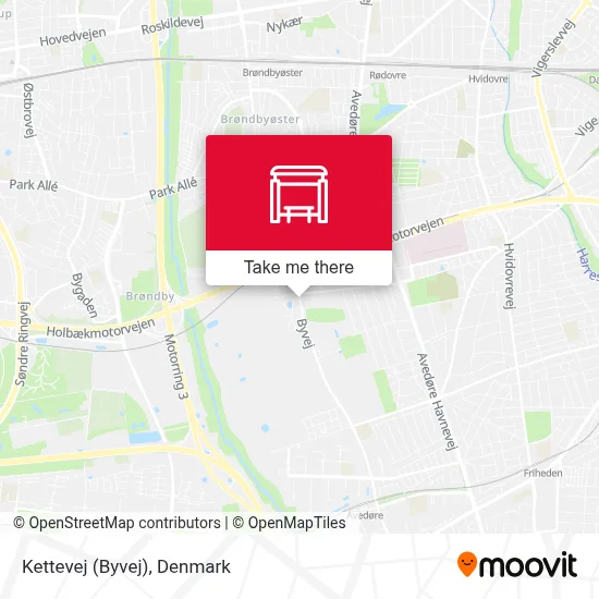 Kettevej (Byvej) map