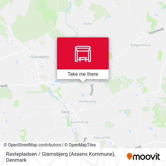 Rastepladsen / Glamsbjerg (Assens Kommune) map