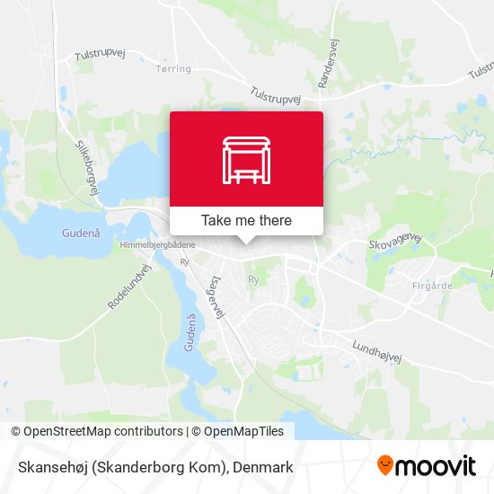 Skansehøj (Skanderborg Kom) map