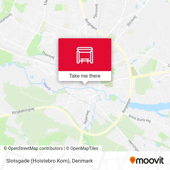 Slotsgade (Holstebro Kom) map