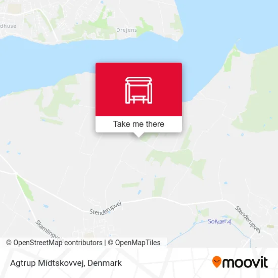 Agtrup Midtskovvej map