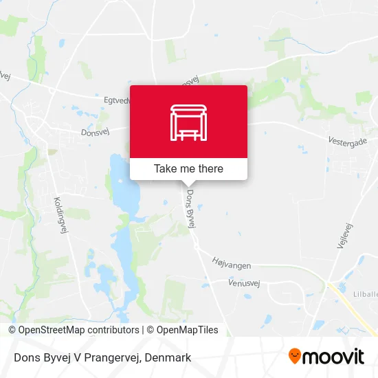 Dons Byvej V Prangervej map