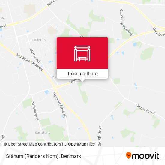 Stånum (Randers Kom) map