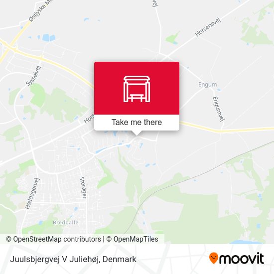 Juulsbjergvej V Juliehøj map