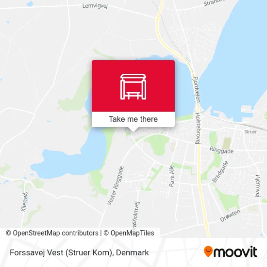 Forssavej Vest (Struer Kom) map
