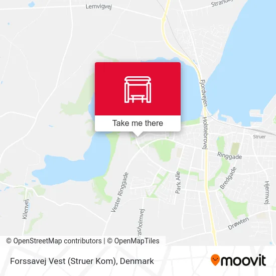 Forssavej Vest (Struer Kom) map