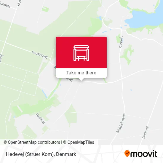 Hedevej (Struer Kom) map