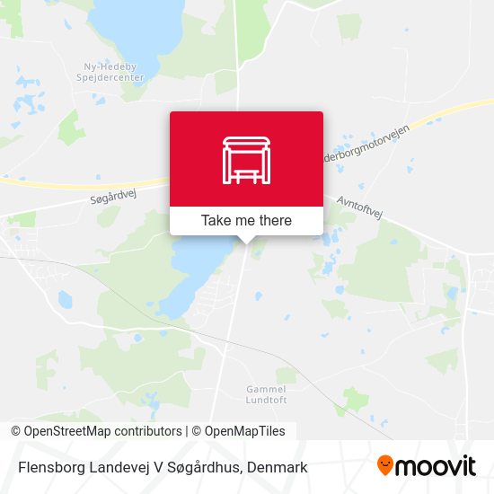 Flensborg Landevej V Søgårdhus map