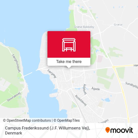 Campus Frederikssund (J.F. Willumsens Vej) map