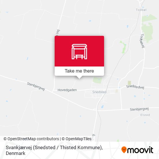 Svankjærvej (Snedsted / Thisted Kommune) map